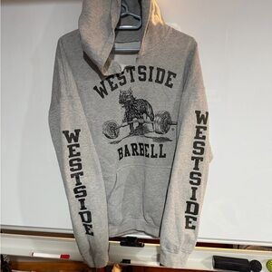 Westside Barbell Gray Hoodie for Men